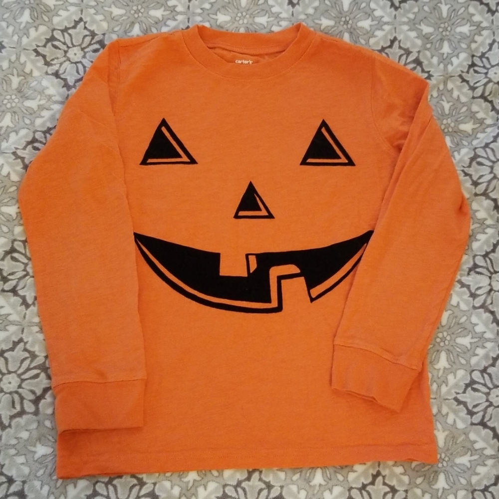 2 Halloween kid's shirts, sz 7/8